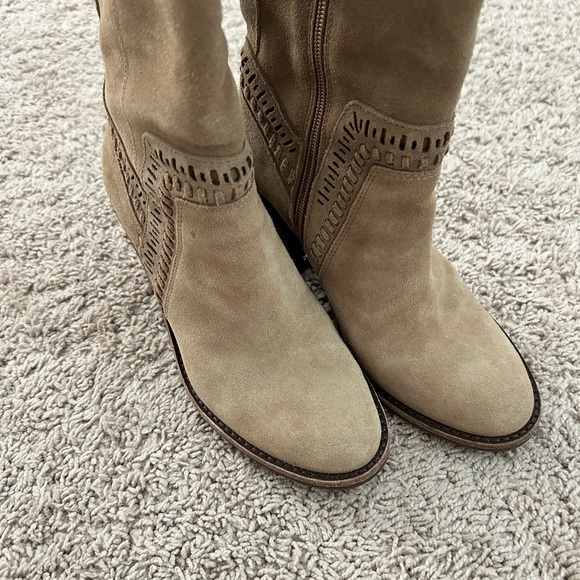 Vince Camuto Suede Knee-High Boots - Picture 10 of 11